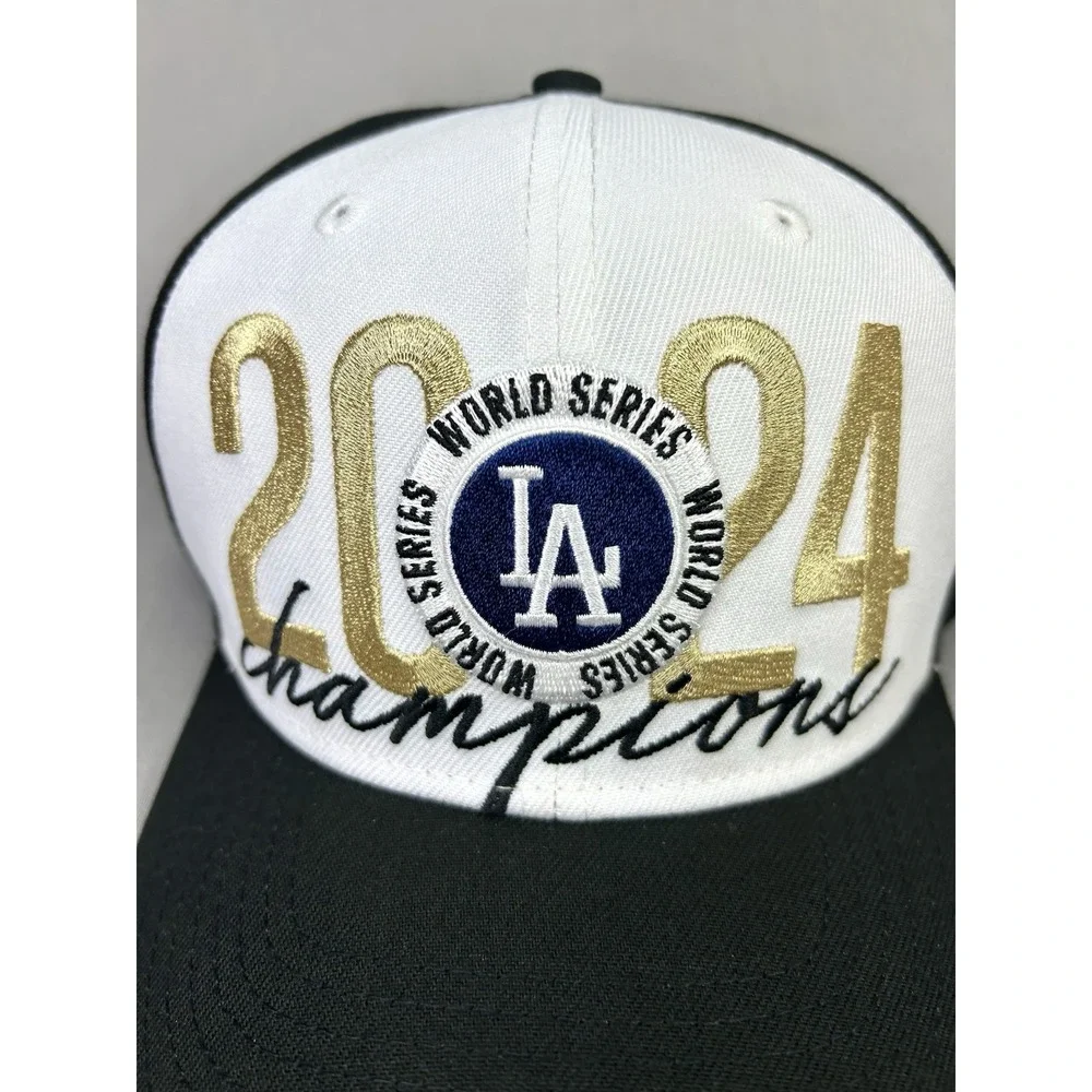 Los Angeles‎ Dodgers New Era World Series Champs 2024 9seventy Hat Strapback Cap